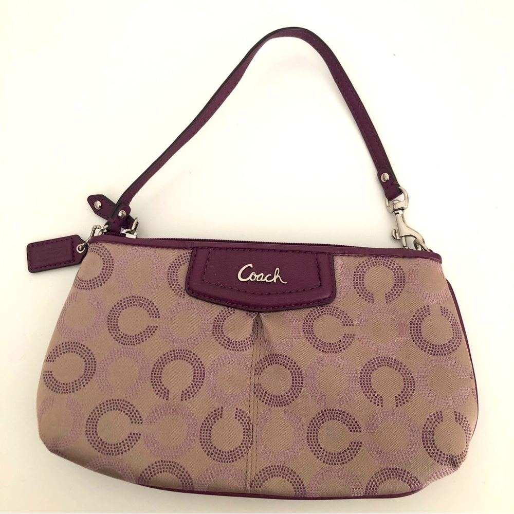 Coach Signature Medium Wristlet